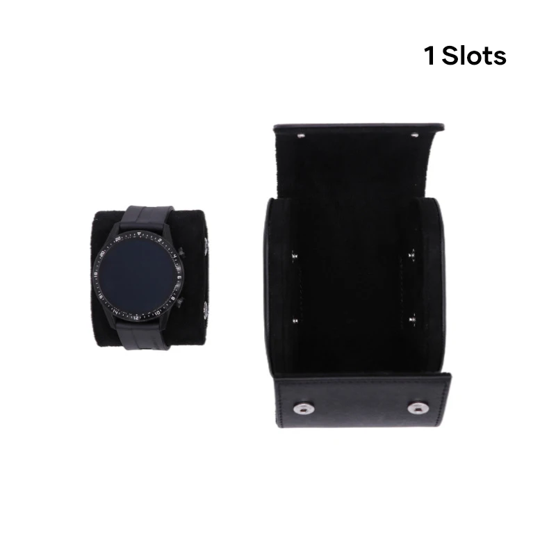 Многофункциональный роликовый Дорожный Чехол для часов кожаная Роликовая