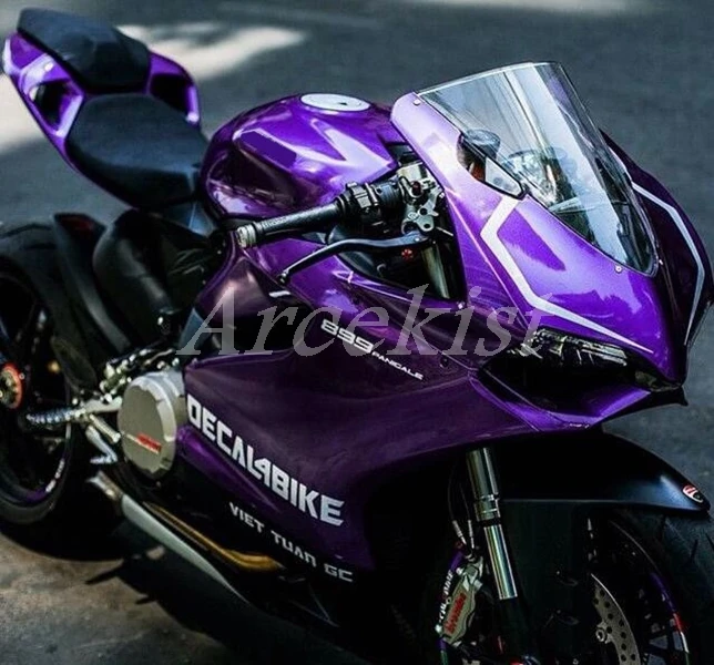 

Style New ABS Whole Fairings Kits For DUCATI 899 1199 S R Panigale 12 13 14 899R 1199R 899S 1199S 2012 2013 2014 Purple glossy