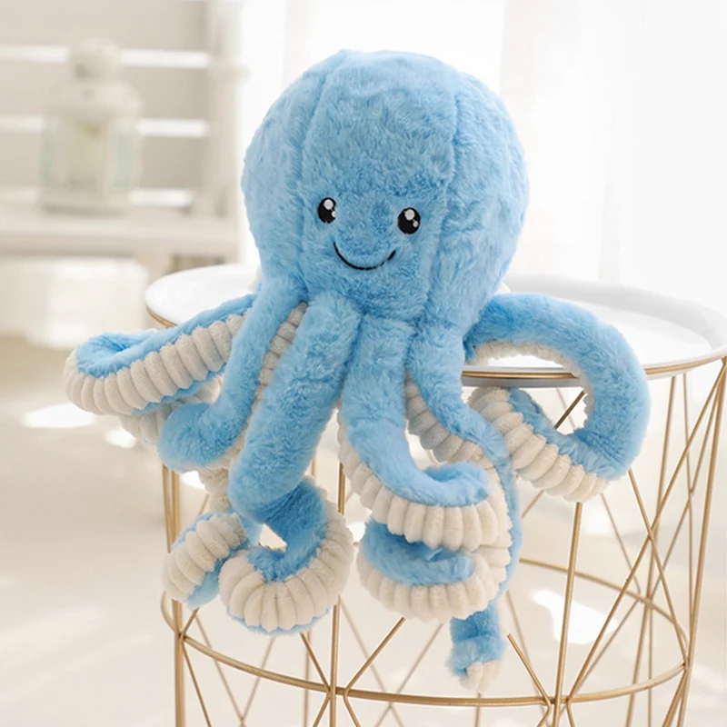 Cute Octopus Plush Doll Toy For Kids Children's Birthday Holiday Gift 2020 Home Accessories Children Sleep Toys | Игрушки и хобби