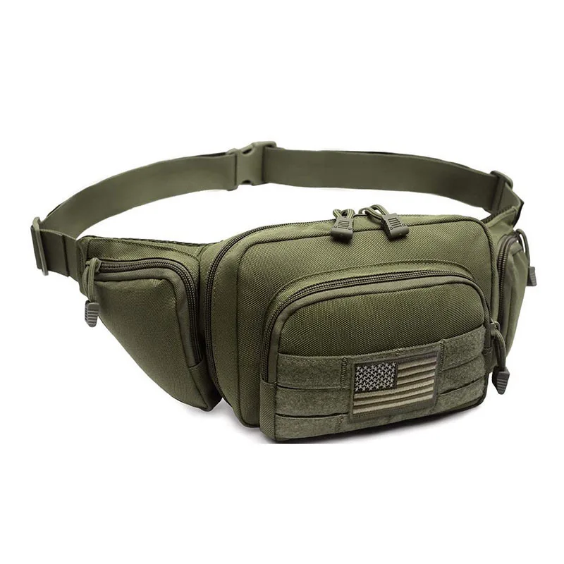 Outdoor Sports Multifunctional Storage Pockets Mountaineering Riding Portable Bag Field Army Fan Tactical Pockets