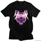 Крутая Мужская футболка Hyena, предshrunk, Африка, дикая природа, искусственная кожа, пушистые гиаены, футболки с коротким рукавом, городская футболка, подарок