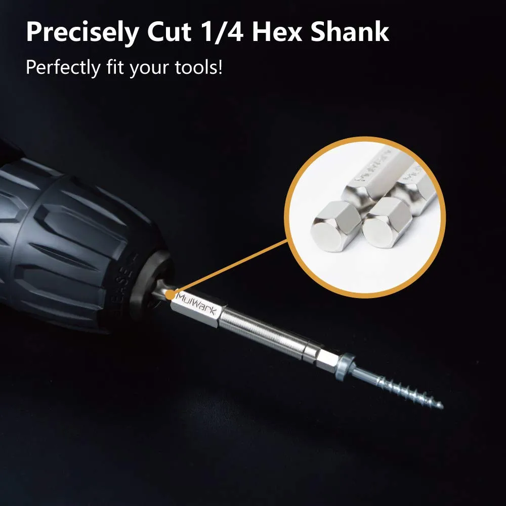 

20-piece Screwdriver Bits Equipment Hexagonal Handle Quick Release Set