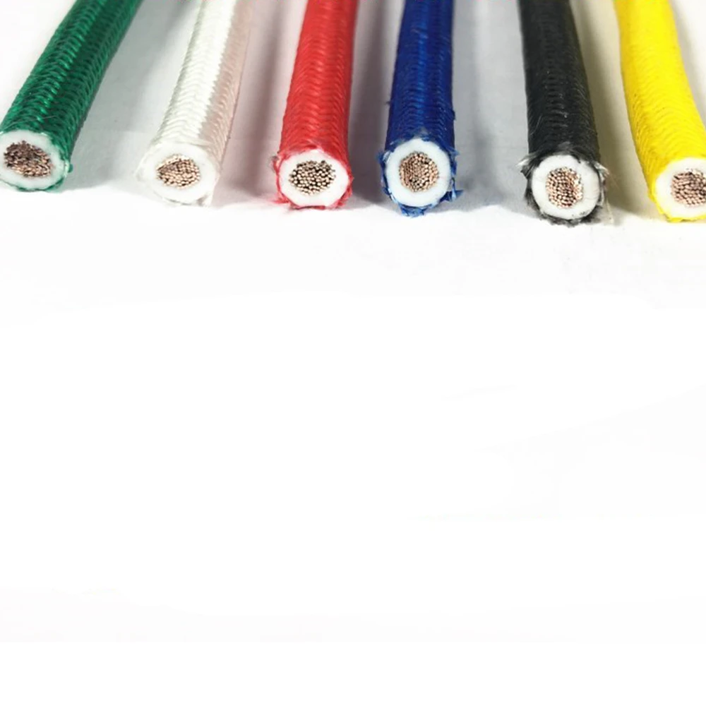 15AWG AGRP 1 5мм м² силиконовый провод из стекловолокна высокотемпературные провода