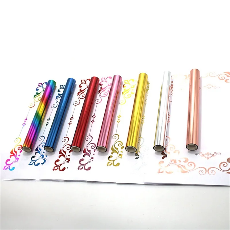 Фольга для горячего тиснения 5 м x 19 3 см тонера реактивного лазерным принтером и