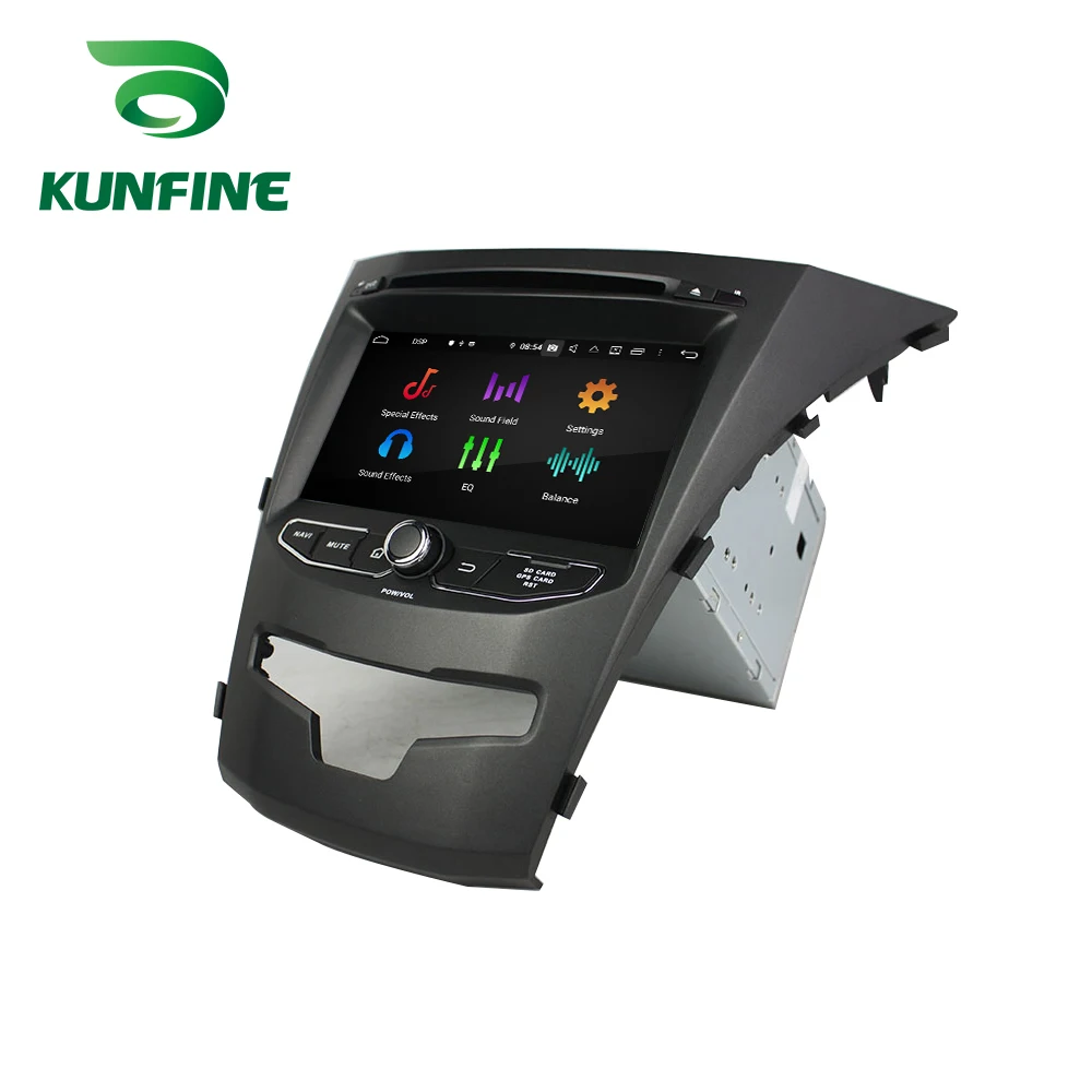 Мультимедийный плеер SsangYong Korando Android 9 0 8 ядер 4 Гб ОЗУ 64 ПЗУ DVD GPS автомагнитола