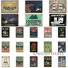 Mike86 картинки для путешествий с изображением правил кемпинга, задние плакаты, праздничная картина, подарок, искусство, декор для паба, искусство, 20*30 см