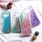 Чехол Poco X3 Pro для Xiaomi Mi 11 Lite, чехол с сыпучим песком, чехол Poco X3 NFC M3 PocoX3 X3Pro Redmi 9C 10T Pro, чехол с динамической жидкостью с блестками