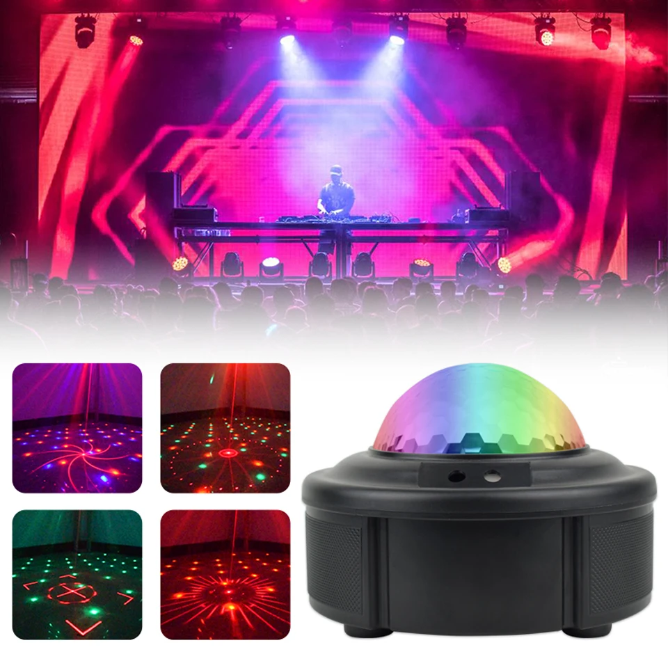90 узоры RGB светодиодный диско светильник + 2 Лазерный s 5V лампа лазерной