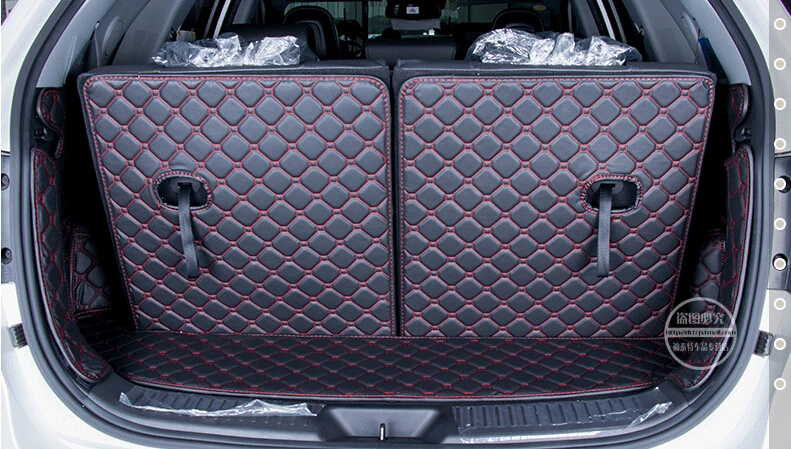 Выделенные коврики для багажника автомобиля KIA Sorento 7 сидений 2013 прочные