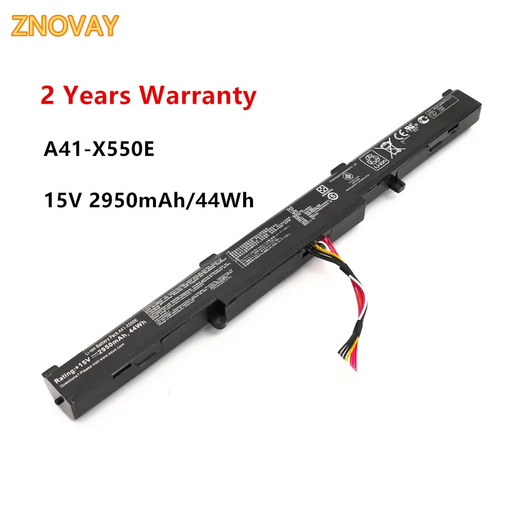 Аккумулятор для ноутбука Asus X751M аккумулятор X751MA X751L K751L X750JA 15 в 2950 мач|Аккумуляторы