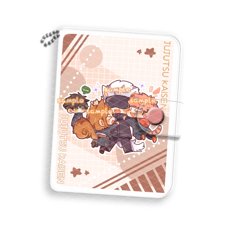 

Anime Game Jujutsu Kaisen Fushiguro Megumi Itadori Yuji Cartoon Mini Loose Leaf Diary Notebook Stationery Student Cosplay Gifts