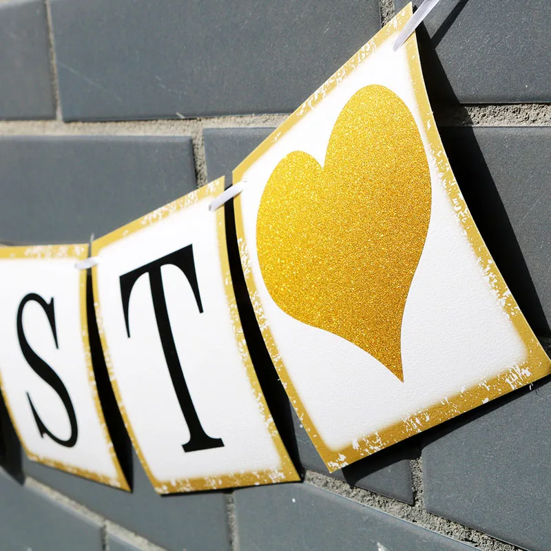 Винтажный Свадебный баннер 5 м гирлянда для флажков реквизит фотобудки