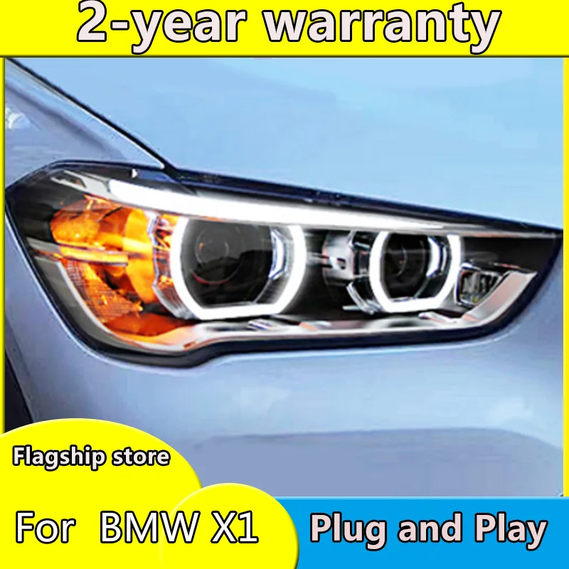1 пара светодиодных автомобильных фар для BMW X1 2016-2019 bmw автомобильная головная