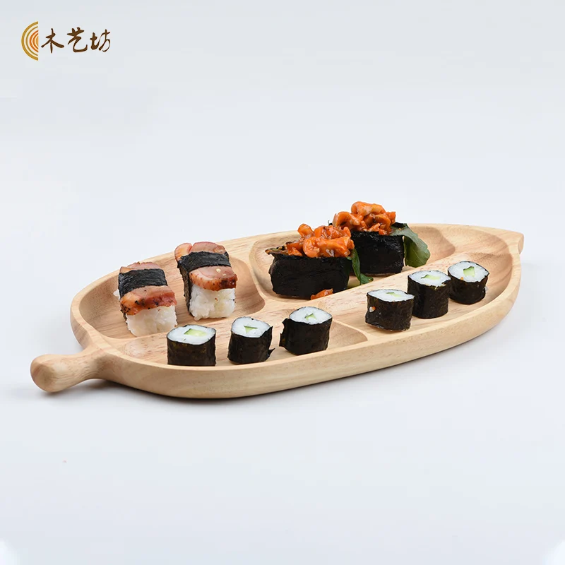 

Whole Wood Wood Irregular Oval Solid Wood Pan Plate Fruit Dishes Saucer Tea Tray Dessert Dinner Plate Tableware Set