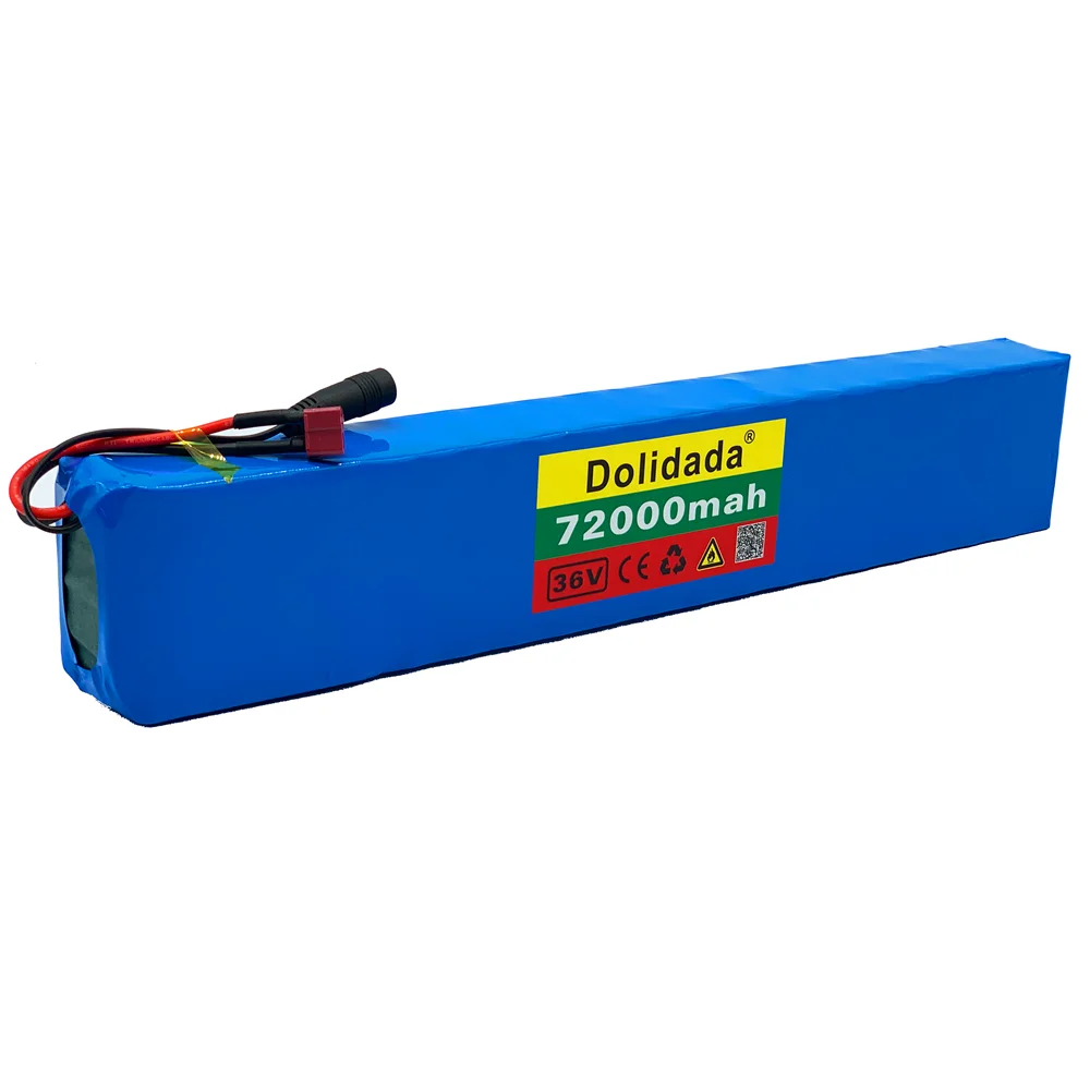 Новый аккумулятор 18650 10s4p 36 в 72 Ач Высокая мощность 600 Вт подходит для телефона с