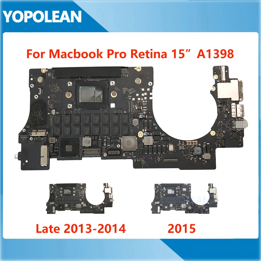 Оригинальная материнская плата для MacBook Pro Retina 15 &quotA1398 логическая i7 8 Гб 16 конец 2013