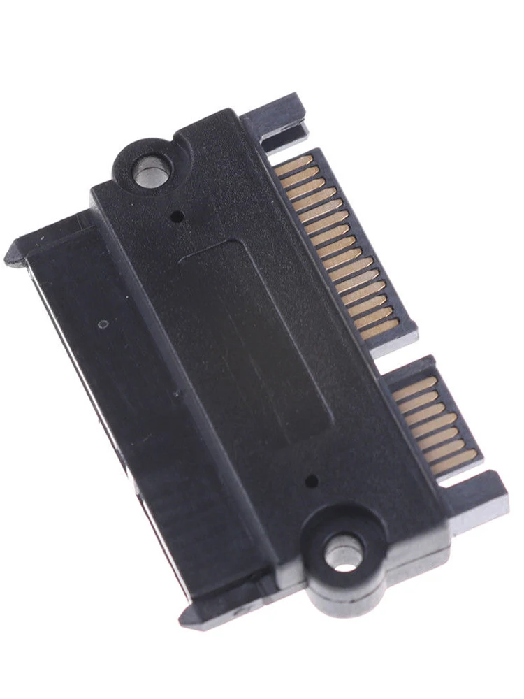 SATA Connectors 22Pin 7+15 Pin Male Plug to Female Jack Convertor M/F Adapter | Компьютеры и офис