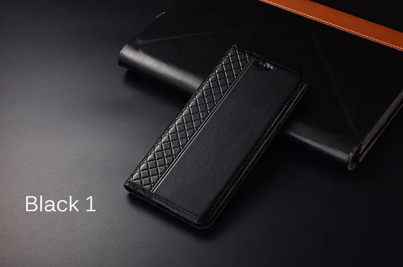 Чехол для LEAGOO M13 KEZiHOME Клетчатый Стиль из натуральной кожи флип-бумажник чехол для телефона Leagoo M13