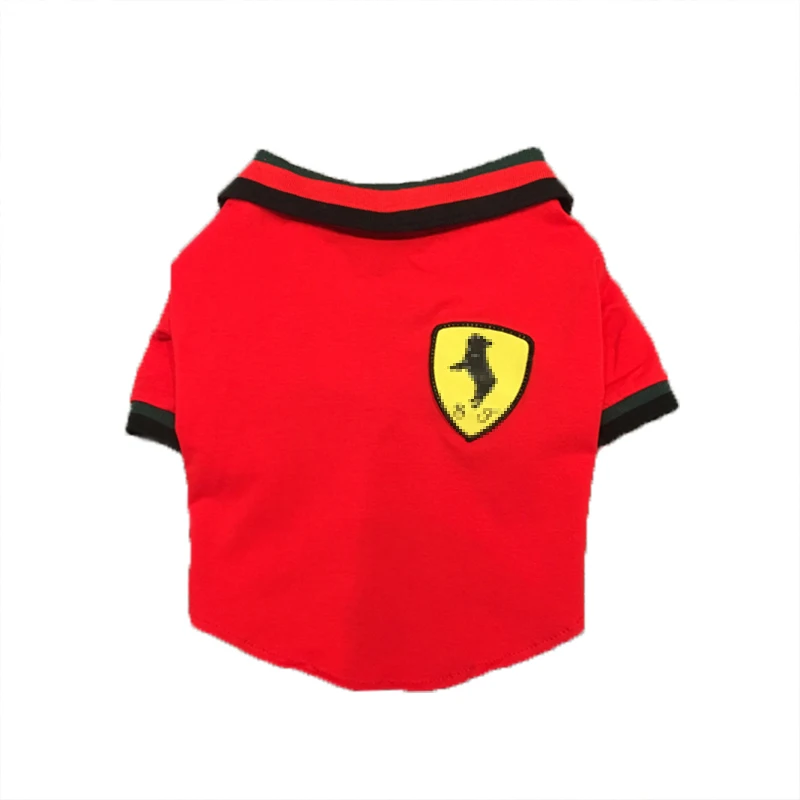 Роскошные Рубашки для собак забавная одежда жилет кошка хлопковая животных