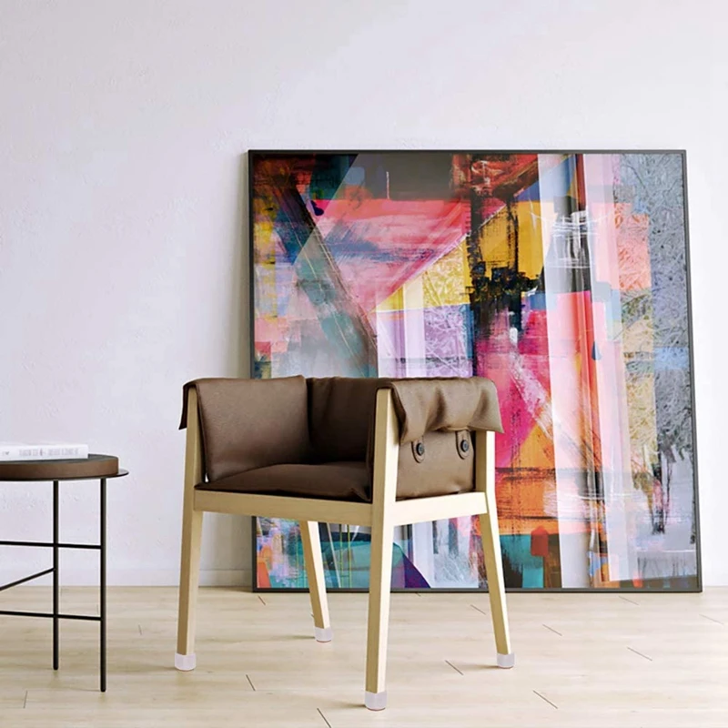 

32 Pack Silicone Chair Leg Floor Protectors, Chair Leg Caps with Felt Pads, Furniture Silicon Protection Covers