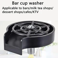 automatic bar cup washer faucet glass rinser kitchen sink bar glass rinser coffee pitcher wash cup for kitchen bar accessories