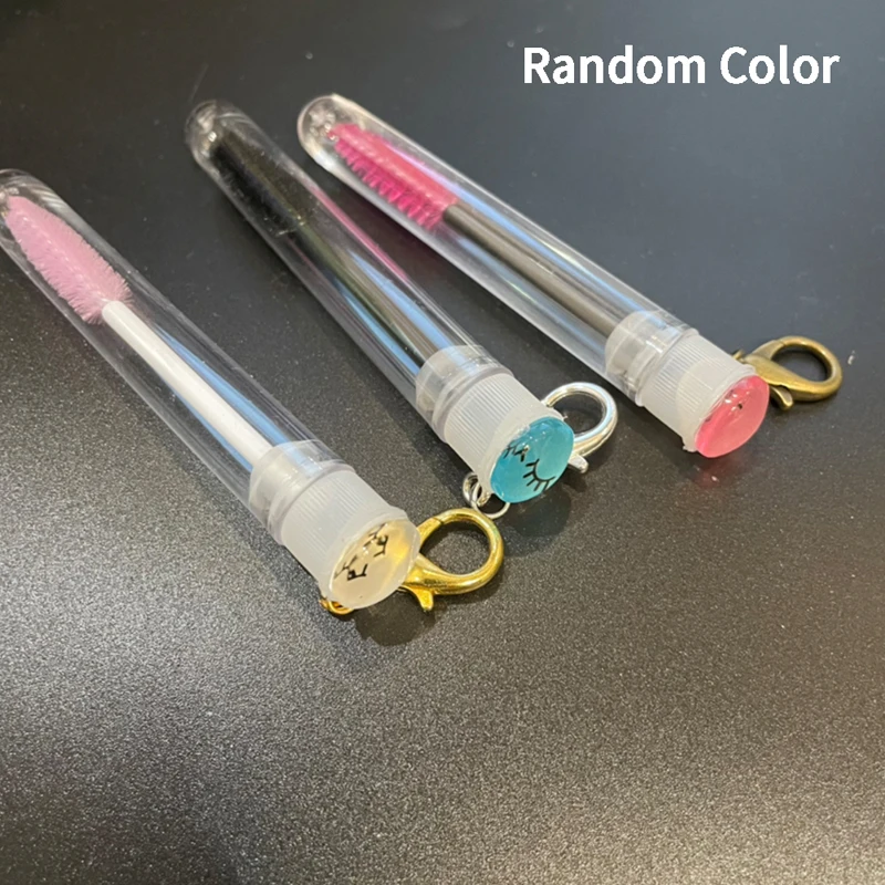 

Туба для кисти Yelash с золотой цепочкой, тушь для ресниц, палочка, микро-контейнер для расчески