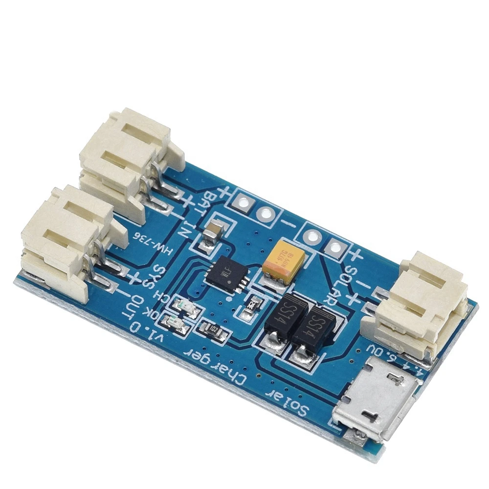 Плата зарядного устройства ShengYang для литий полимерных аккумуляторов 500мА чип