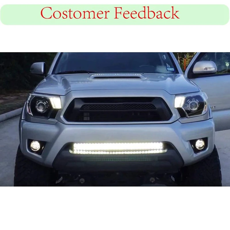 Пикап Нижний Бампер решетка-Скрытая вставка 30 дюймов Однорядный или двухрядный