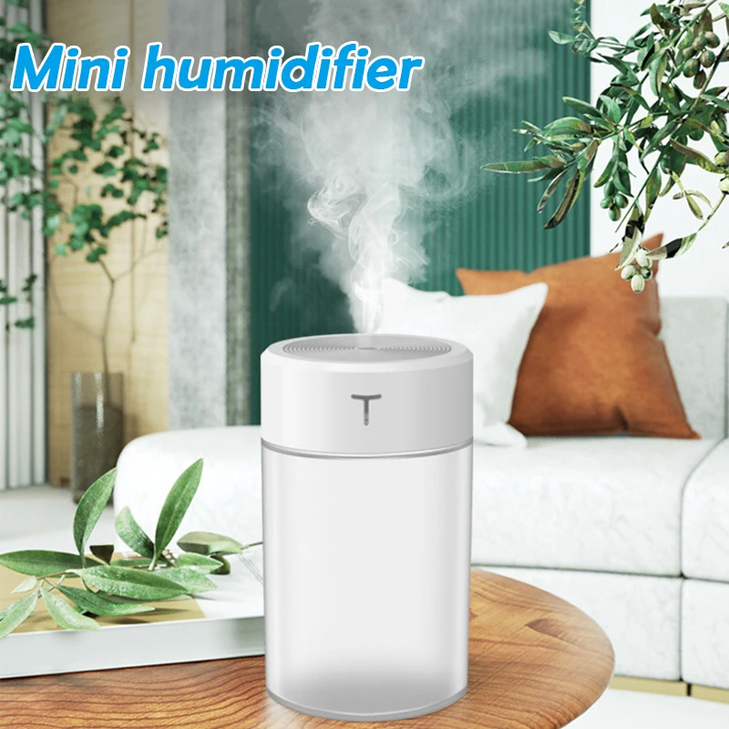 

Portable Mini Humidifier with Night Light Super Quiet Humidifier Air Fresh for Bedroom Home Office освежитель воздуха дома
