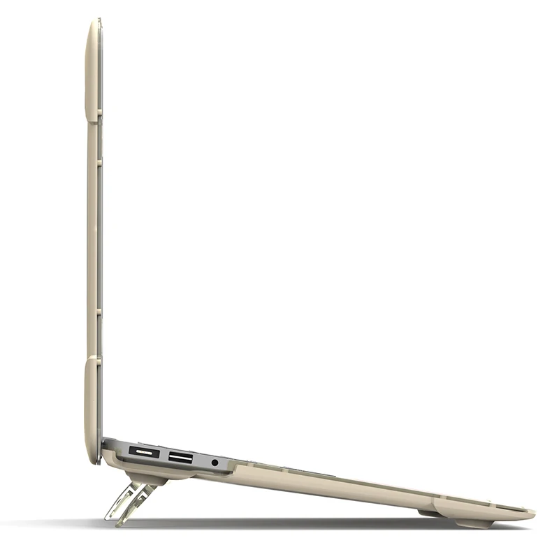 Новая складная подставка чехол для MacBook Air 13 дюймов Чехол A1369 A1466 прорезиненный ТПУ