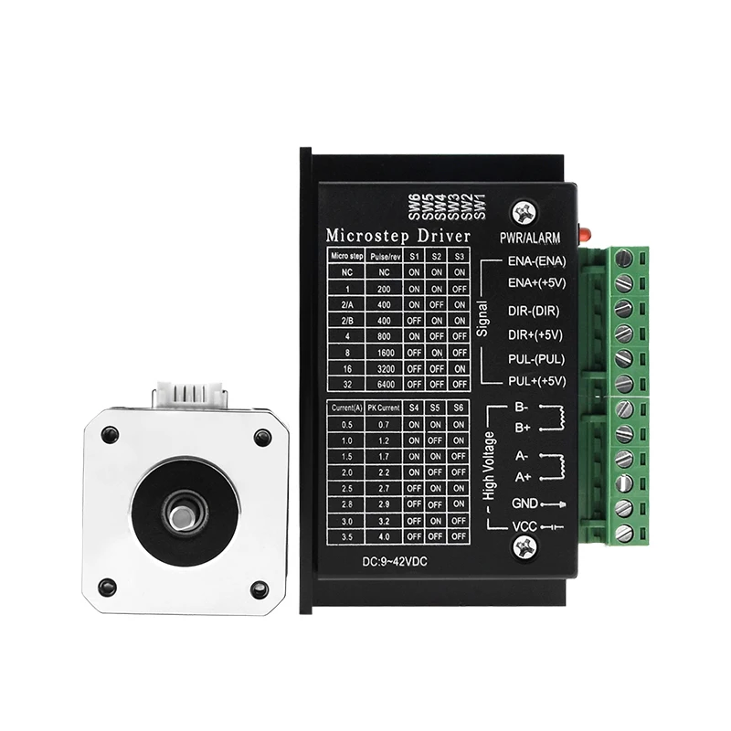 3D принтер 4-свинцовый Nema17 шаговый двигатель 42 1.5A(17Hs4401S) с шаговым двигателем Tb6600