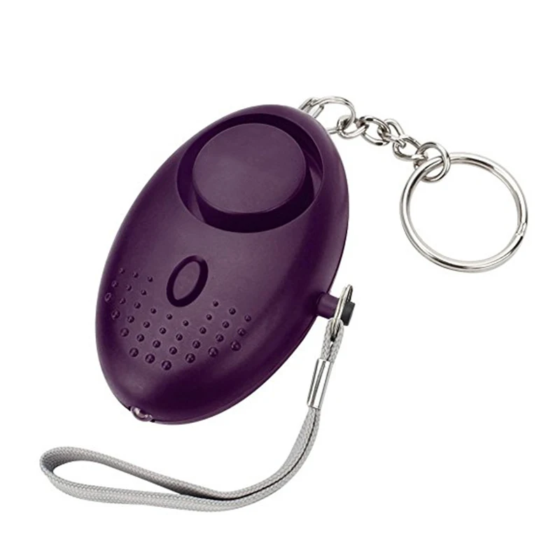 

2021 Portable Emergency Personal Security Alarms 130 DB Key Chain With High Brightness LED Light For Women Self-Defense Supplies