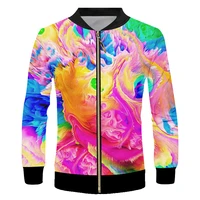 cjlm new mens zip jacket pattern oil painting cool print 3d jackets coat man hiphop long sleeve outwear tracksuits dropship 7xl