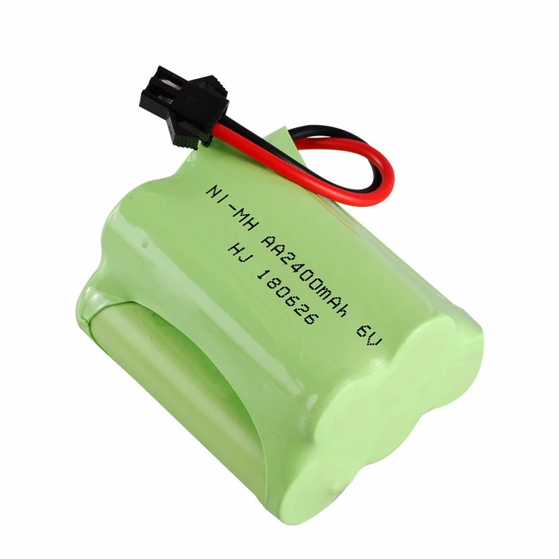 6v 2400mAh батарея + USB зарядное устройство для RC автомобилей Роботы танки пистолет
