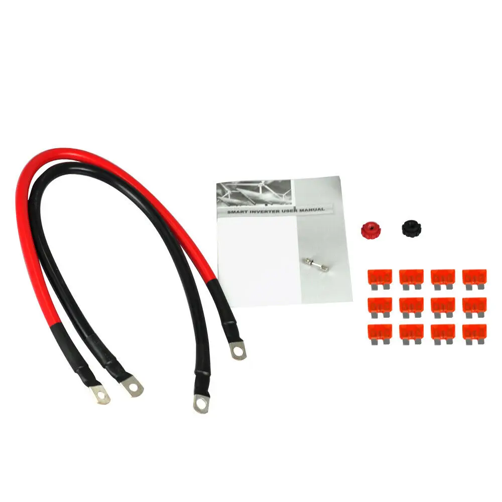 

ECO-WORTHY New 3KW Pure Sine Wave Inverter 24V/220V MPPT Function Efficient & Stable Output