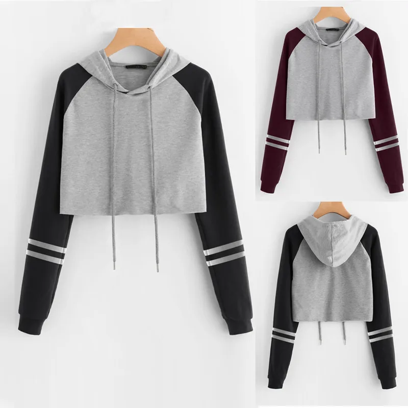 

Women Hoodies 2020 Spring Autumn Femme Casual Hoodies Sweatshirts Women's Solid Color Hoodies Sweatshirt Tops