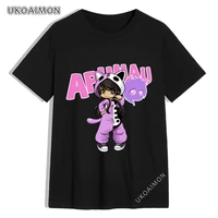 aphmau girl summer loose crazy t shirts 100 cotton hip hop tshirts adult simple style t shirt men cheap tees for adult