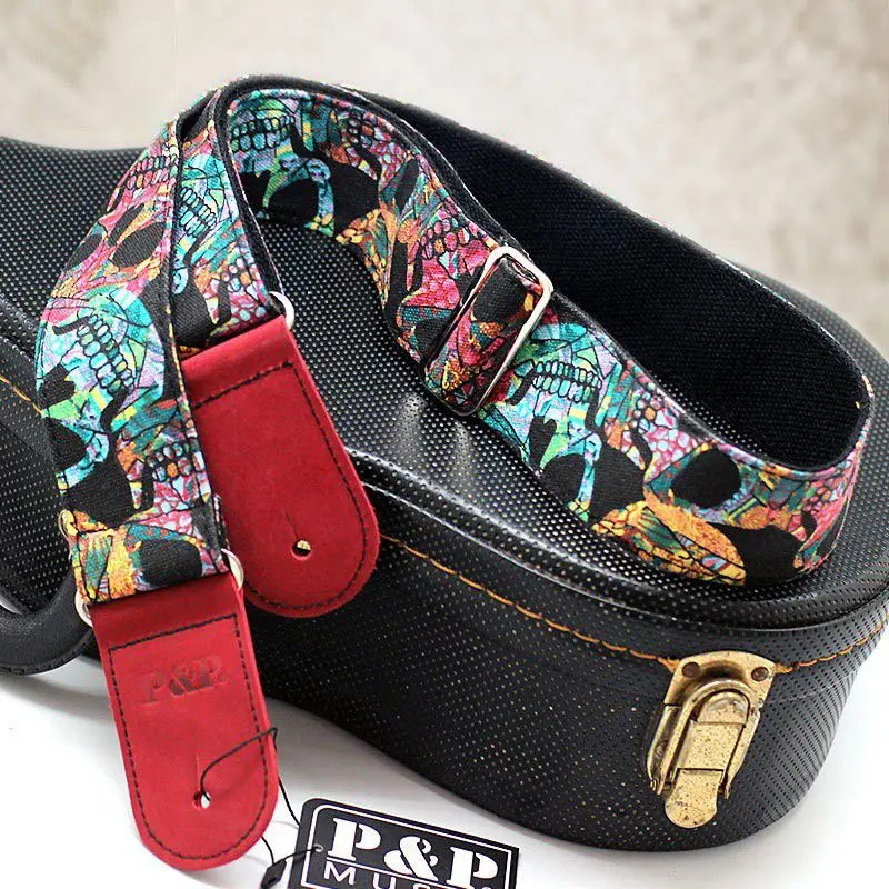Cow Leather Soft Guitar Strap Adjustable Durable Layer Cowhide Acoustic Electric Bass Belt Parts Accessories | Автомобили и