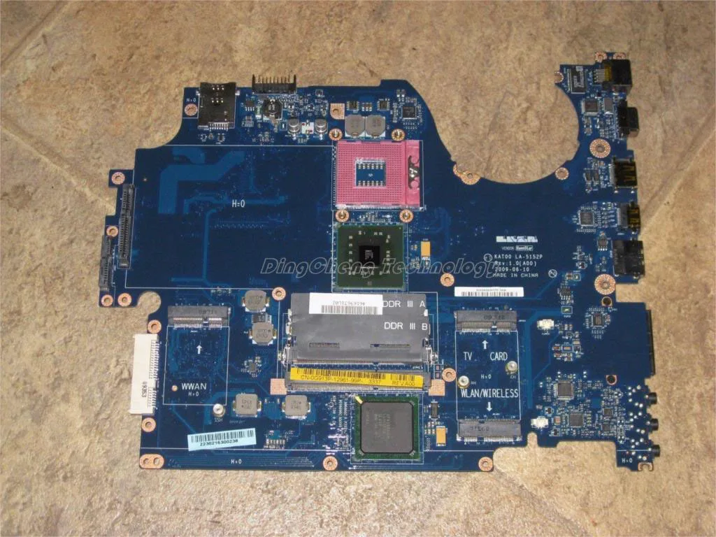 

Laptop Motherboard For Dell inspiron 1745 LA-5152P CN-0G913P 0G913P G913P GM45 DDR3 Mainboard