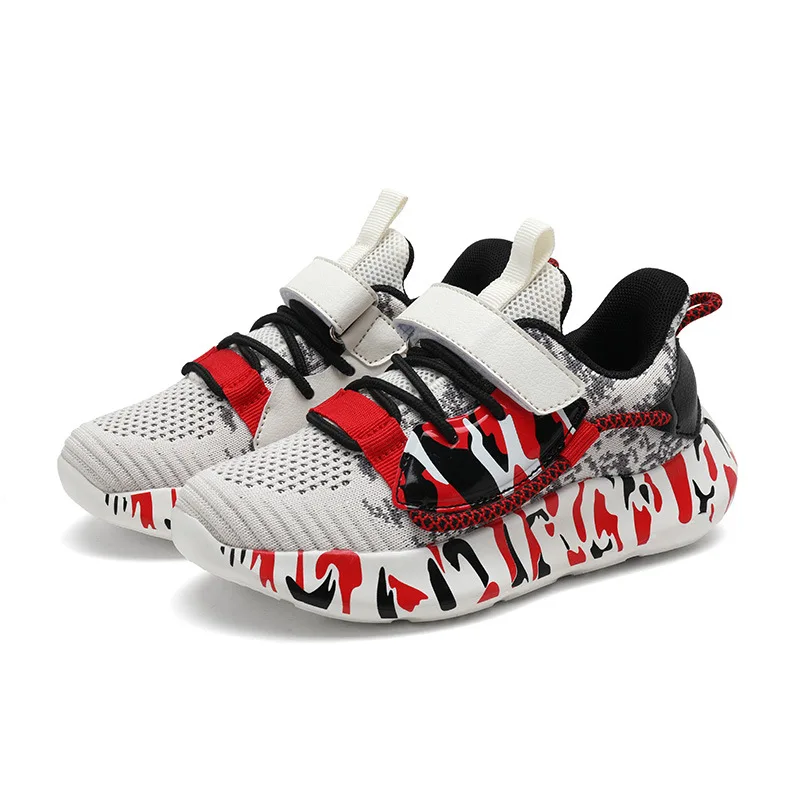 2020 детская обувь для мальчиков и девочек детские Нескользящие кроссовки кожаная