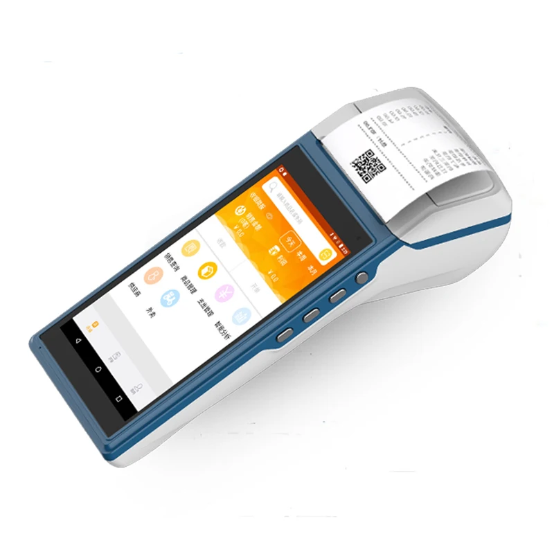 Android RFID POS машина чековый счет термальный Wifi Bluetooth Мобильный принтер 58 мм