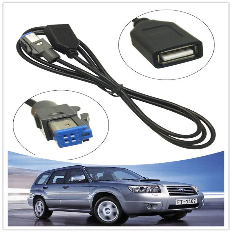 Автомобильный аудио кабель USB Женский к AUX In 4Pin разъем CD плеер адаптер usb хвост
