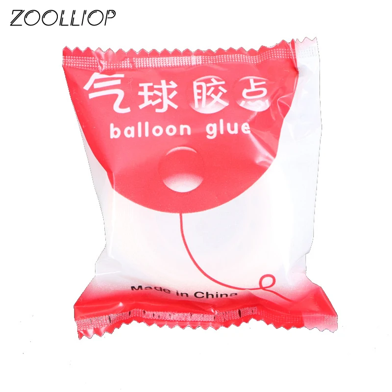 Бесплатная доставка 100 баллонов приклеивания клея в горошек прикрепить шары к