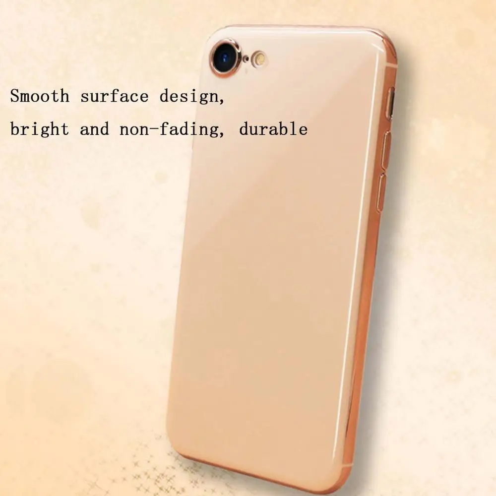 Однотонный простой чехол для телефона iPhone 11 pro XS MAX XR X 8 7 6 6s Plus Мягкий ТПУ