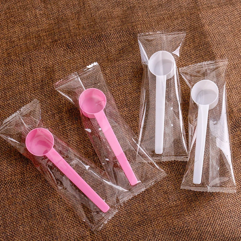 Кухня Многофункциональный измерительный ложки для кофе совок молоко ложка PP