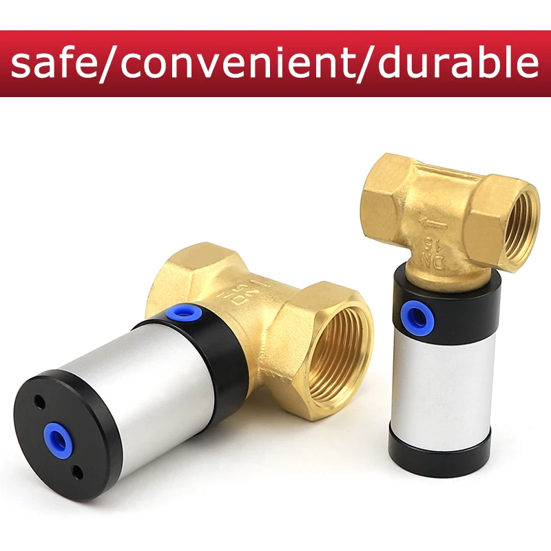 Q22HD-15/20/25/32/40/50 G 1/2 &quot3/4&quot 1 &quotDN50 2/2ходовой латунный пневматический регулирующий