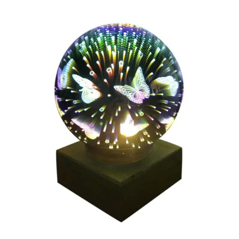 

3D LED Night Light USB Magic Ball Lamp Desk Table Decor Lamp Kids Birthday Gifts