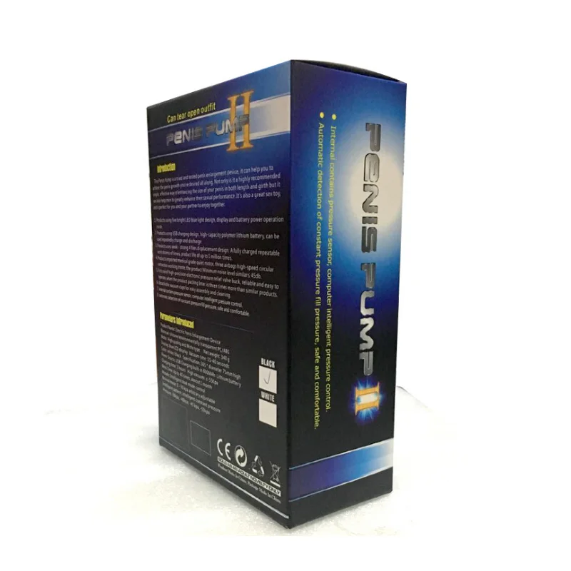 Насос Электрический для увеличения члена с USB зарядкой автоматический вакуумный