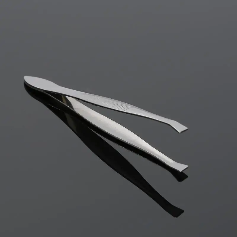 

Tweezers Tool Professional Slanted Tip Hair Remover Makeup Stainless Steel Eyebrow Clip High Quality New Make Up Tools