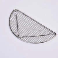 barbecue wire rack half round rectangle grill cooling rack non stick grid rectangle wire rack grill net bbq accessories